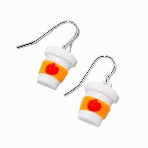 Pumpkin Spice Latte Drop Earrings - NWT